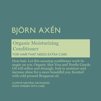 Balsam Björn Axén Organic, Aloe Vera, 250ml