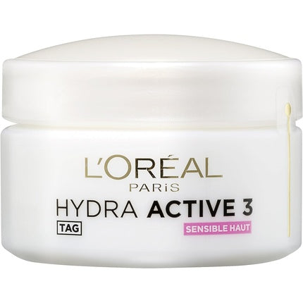 Crema de zi, L'Oréal Paris Hydra Active 3 Hydrafresh, pentru piele uscată și sensibilă, 50ml