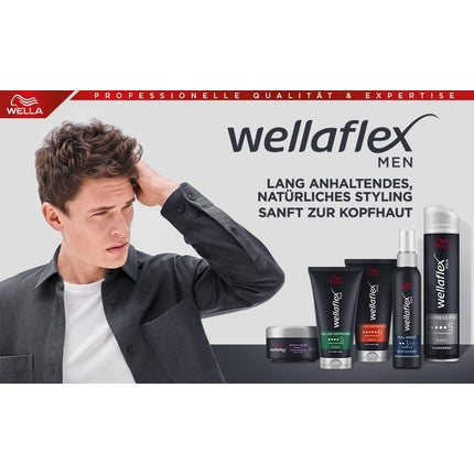 Gel de păr Wellaflex Men All-Day Definition, 150ml, Fixare ultra puternică