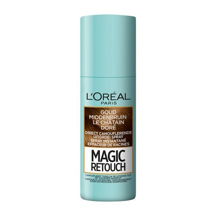Spray acoperire rădăcini, L'Oréal Paris, Magic Retouch, șaten auriu