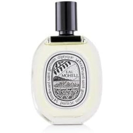 Perfum Diptyque Eau Moheli, 100ml, sticlă transparentă, capac negru