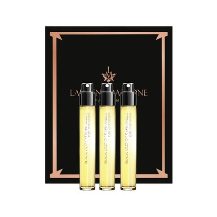 Set Parfum Extrait Laurent Mazzone Black Oud Extreme Amber, 3 x 15 ml