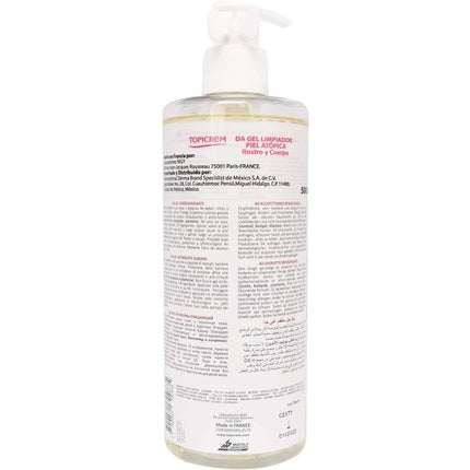 Gel de duş, Topicrem, Da Gel Sobreegrasante, 500ml