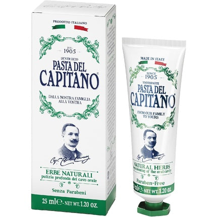 Pasta de Dinți Pasta Del Capitano 1905 Natural Herbal 25ml