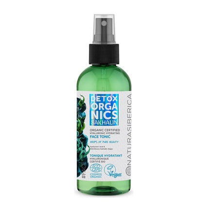Toner Facial Natura Siberica Detox Organics cu Acid Hialuronic, 170ml