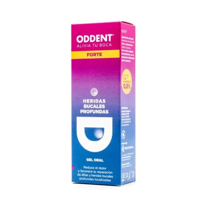 Gel Oral Oddent Forte pentru Răni Orale Profunde, 8ml