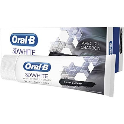 Pastă de dinți Oral-B 3D White Whitening Therapy cu Carbon Activ, 75 ml