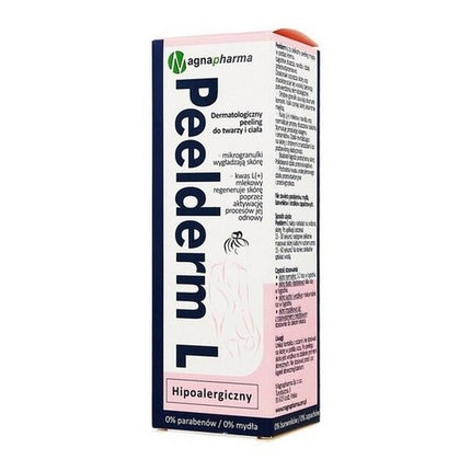 Peel Derm L Scrub Dermatologic pentru Față și Corp, 100ml, Hipoalergenic