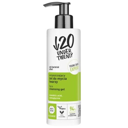 Gel de curățare față Under Twenty, 190ml
