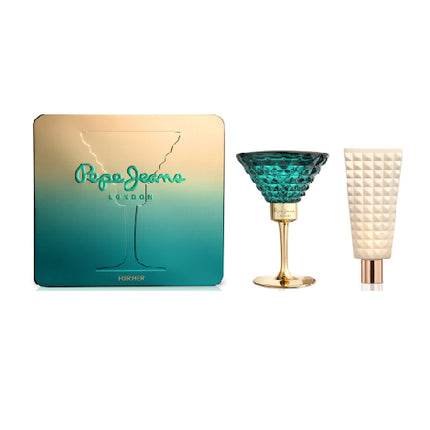 Set Cadou Arome Pepe Jeans Celebrate For Her, Parfum EDP 80ml și Body Lotion 80ml