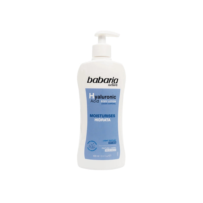 Loțiune de corp Babaria Hyaluronic Acid, hidratantă, 400 ml