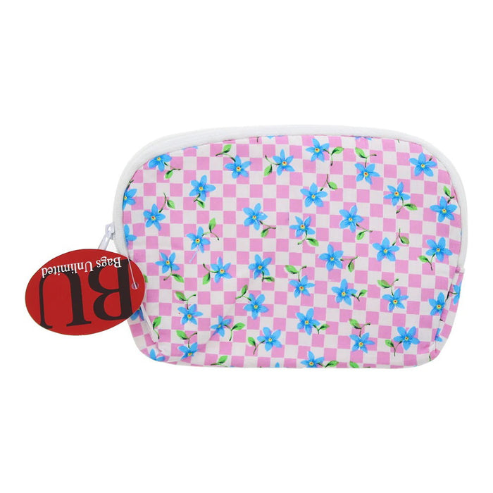 Geantă pentru cosmetice Bags Unlimited Vienna Pink, model floral