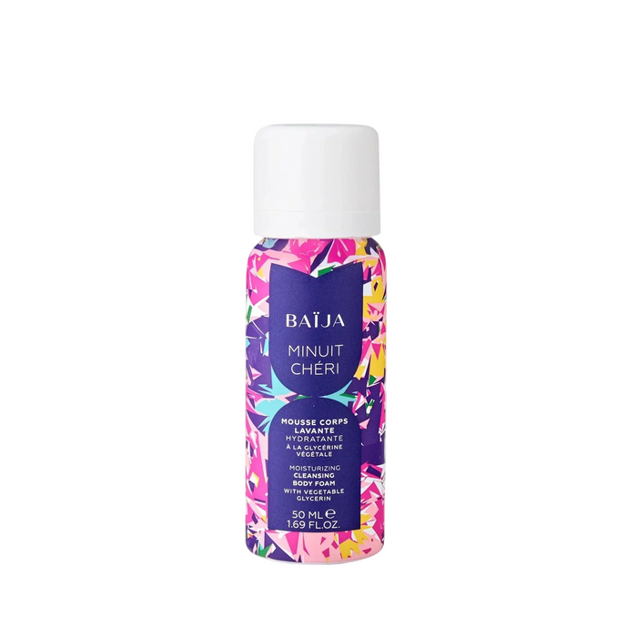 Spumă de duș Baija Minuit Chéri, hidratantă și de curățare, 50 ml
