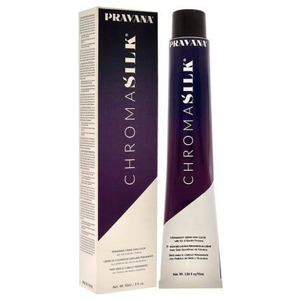 Vopsea de păr cremă Pravana ChromaSilk 7.40 Bright Copper Blonde 90ml