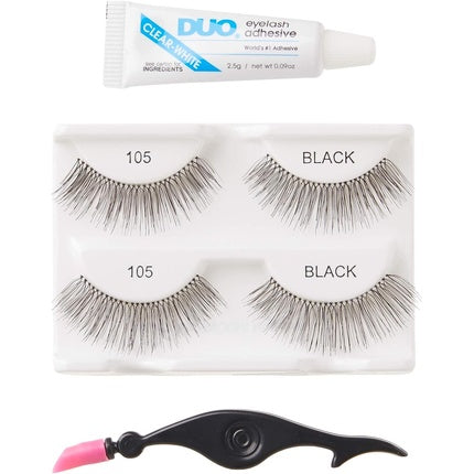 Gene false Ardell Deluxe Pack, model 105, negru