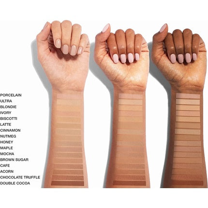 Pudră minerală Bellapierre, Full Coverage SPF 15, Latte, 9g