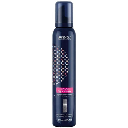 Mousse pentru păr Indola Color Style Brun Mediu 200ml