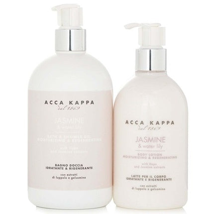 Set Cadou Igienă Corporală Acca Kappa, Iasomie & Crin de Apă, Set 2 buc., 158 g