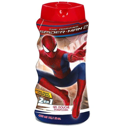 Gel de duș și șampon 2 în 1, Spiderman, 475ml