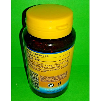 Ulei esențial Primrose, Nature Essential, 500mg, 100 capsule