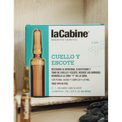 Set fiole tratament La Cabine, pentru gât și decolteu, 10 x 2ml