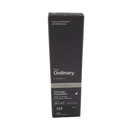 Fond de ten The Ordinary Colours Full Coverage 3.2 R Deep Red Undertones, 30ml