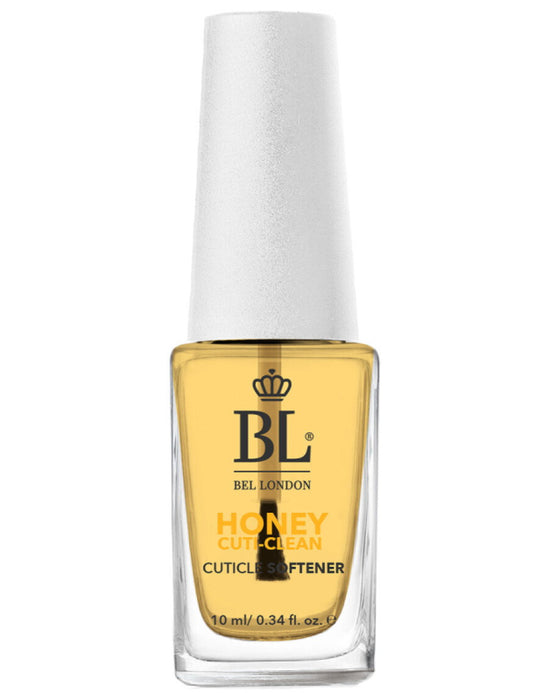 Tratament cu ulei pentru cuticule Bel London Honey Cuti-Clean, pentru înmuierea cuticulelor, 10 ml