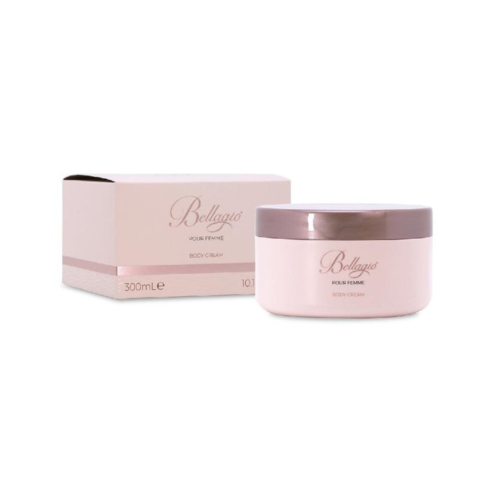 Cremă de corp Bellagio Pour Femme, hidratantă, 300 ml
