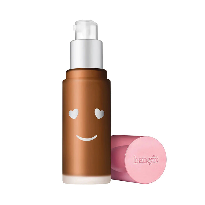 Fond de ten lichid Benefit Hello Happy, efect iluminator, nuanța 10 Deep Warm, SPF 15, 30 ml