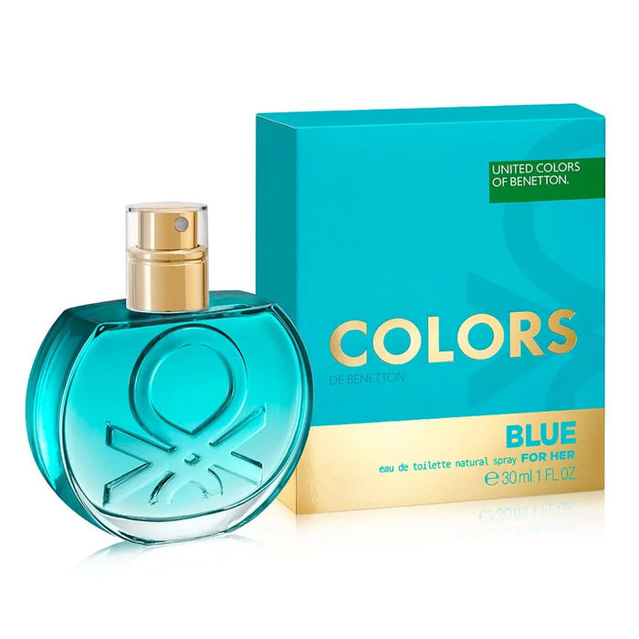 Apă de toaletă Benetton Colors Blue, pentru femei, 80 ml, tester