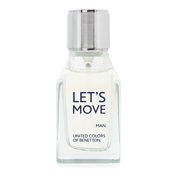 Apă de toaletă Benetton Let's Move, pentru bărbați, 40 ml