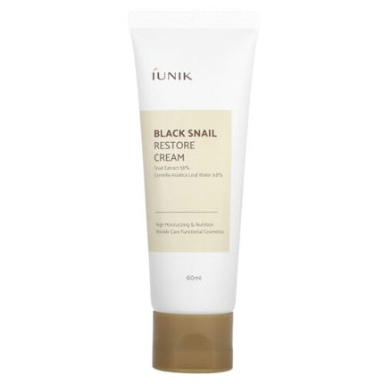 Cremă Față, Iunik, Black Snail, alb, 60ml