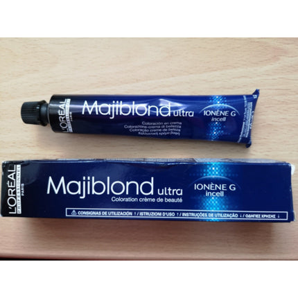 Culoare par, L'Oreal, Majiblond Ultra 921 Extra Blond Pearl Ash, 50ml