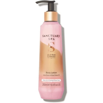 Lotiune Corporală Sanctuary Spa, Lily & Rose, cu Lotus și Vitamina C, 250ml