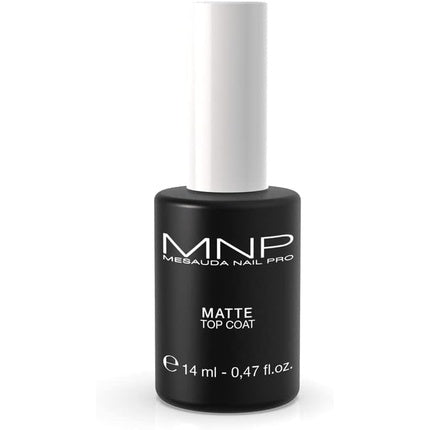 Lac de unghii, Mesauda Milano, Matte Top Coat, 14ml, negru
