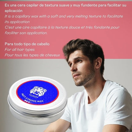 Ceară de păr, Valquer, Strong Matte, 100ml