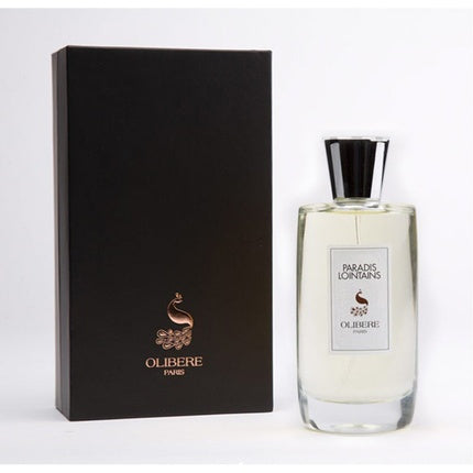 Perfum Olibere Paradis Lointains, 100ml, sticlă transparentă cu capac negru