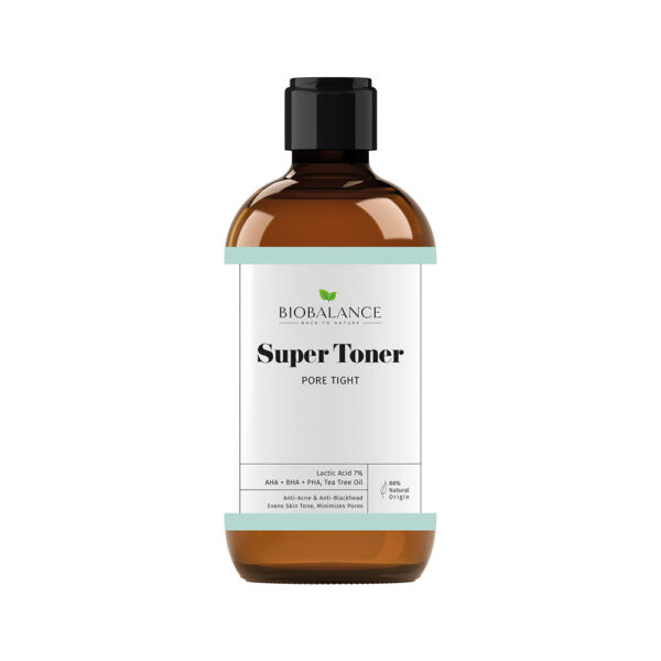 Loțiune tonică pentru față Bio Balance Super Toner Pore Tight, pentru minimizarea porilor, tonifiere și purificare, 250 ml