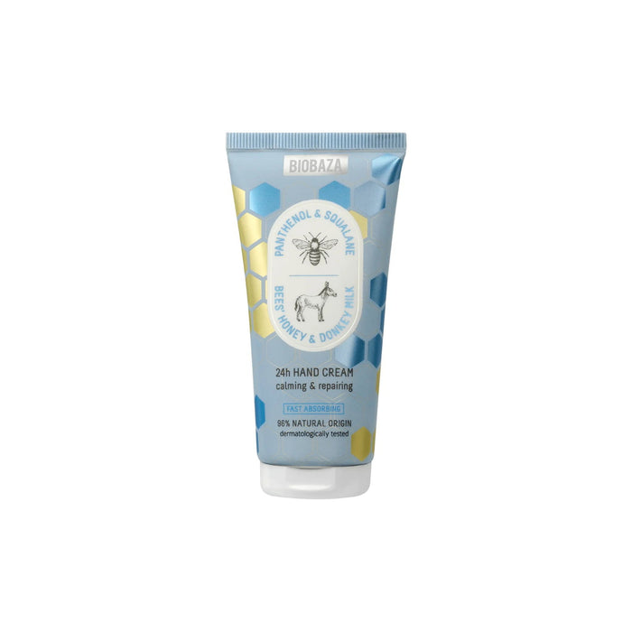 Cremă de mâini Biobaza Bee's Honey & Donkey Milk, reparatoare, 50 ml