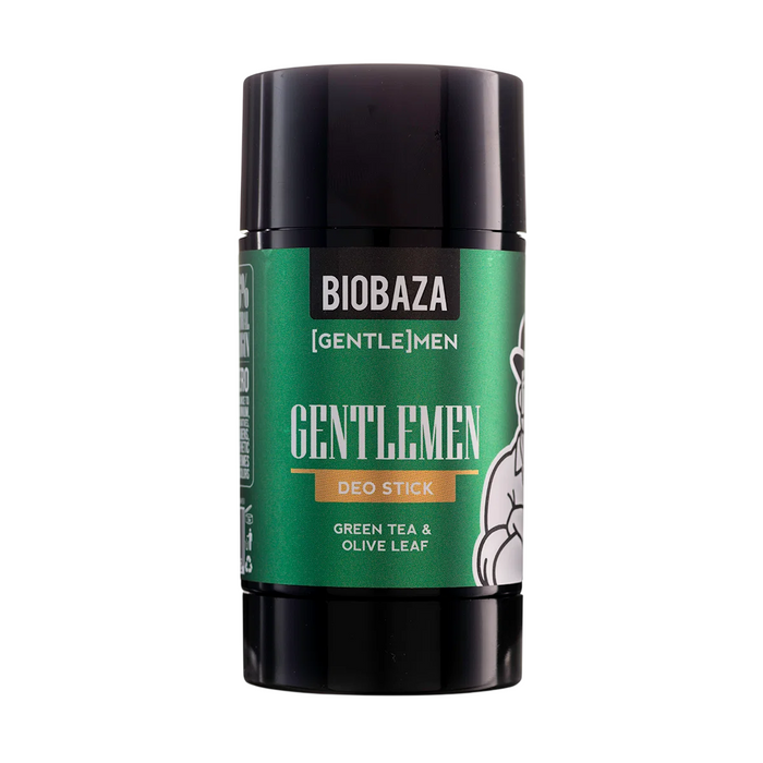 Deodorant stick Biobaza Gentlemen, pentru bărbați, Fresh & Green, 50 ml