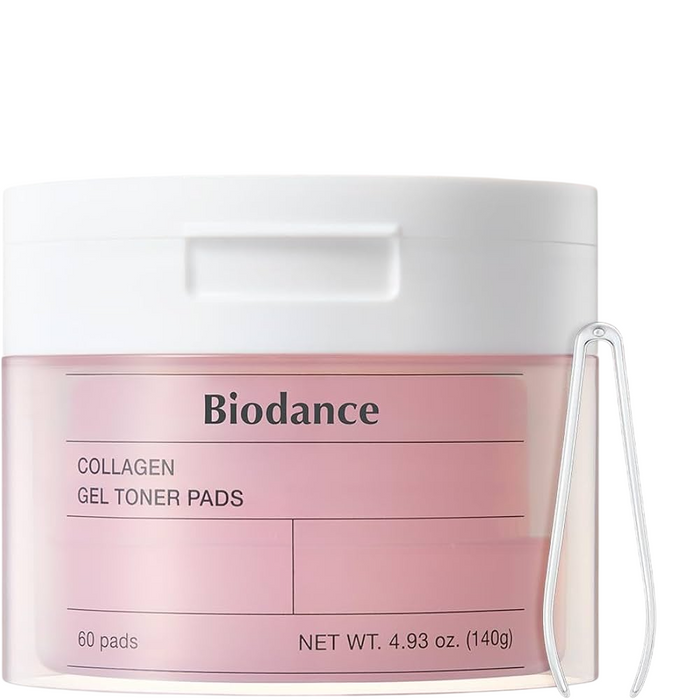 Discuri tonice Biodance Collagen, pentru minimizarea porilor, 60 buc