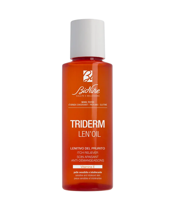 Ulei de corp BioNike Triderm Len'Oil, împotriva mâncărimii, 100 ml