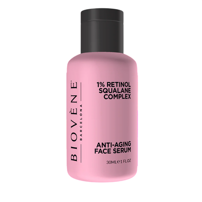 Ser de față Biovene Anti-Aging, antiîmbătrânire, cu 1% retinol și squalane, 30 ml