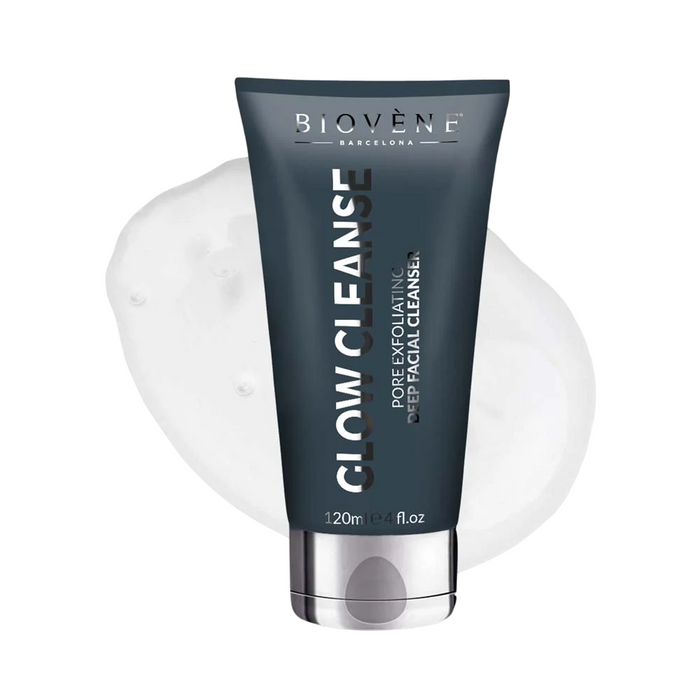 Curățător exfoliant Biovene Glow Cleanse, pentru față, 120 ml, tester