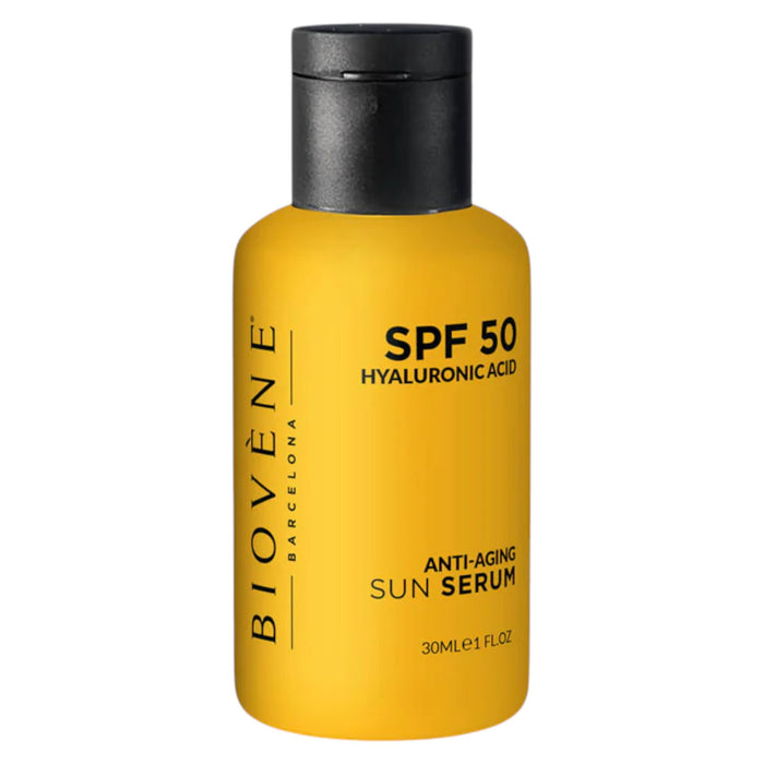 Ser de față Biovene Hyaluronic Acid, hidratant, antiîmbătrânire, SPF 50, 30 ml, tester