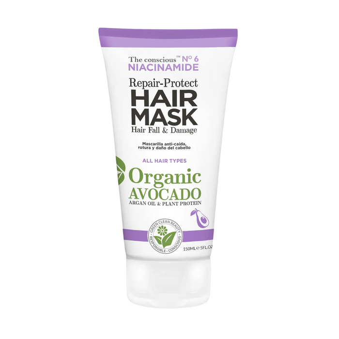 Mască de păr Biovene The Conscious No.6, cu niacinamidă, reparatoare, 150 ml, tester