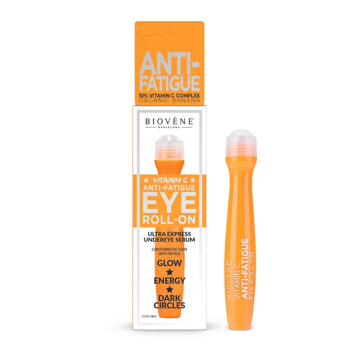 Roll-on pentru ochi Biovene Vitamin C Anti-Fatigue, antioboseală, cu vitamina C, 15 ml
