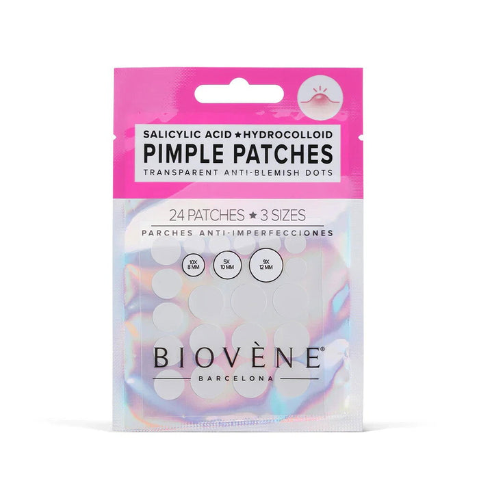 Plasturi anti-imperfecțiuni Biovene Pimple Patches, transparenți, 3 dimensiuni, 24 buc.