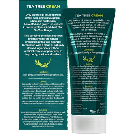 Cremă față, Australian Tea Tree, purificatoare, 50ml