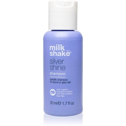 Șampon Milk Shake Silver Shine pentru păr blond și grizonant, 50 ml